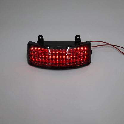 Tri-Bar LED Rear Tail Fender Tip Light For Harley Street Glide 2014-2018 15 16