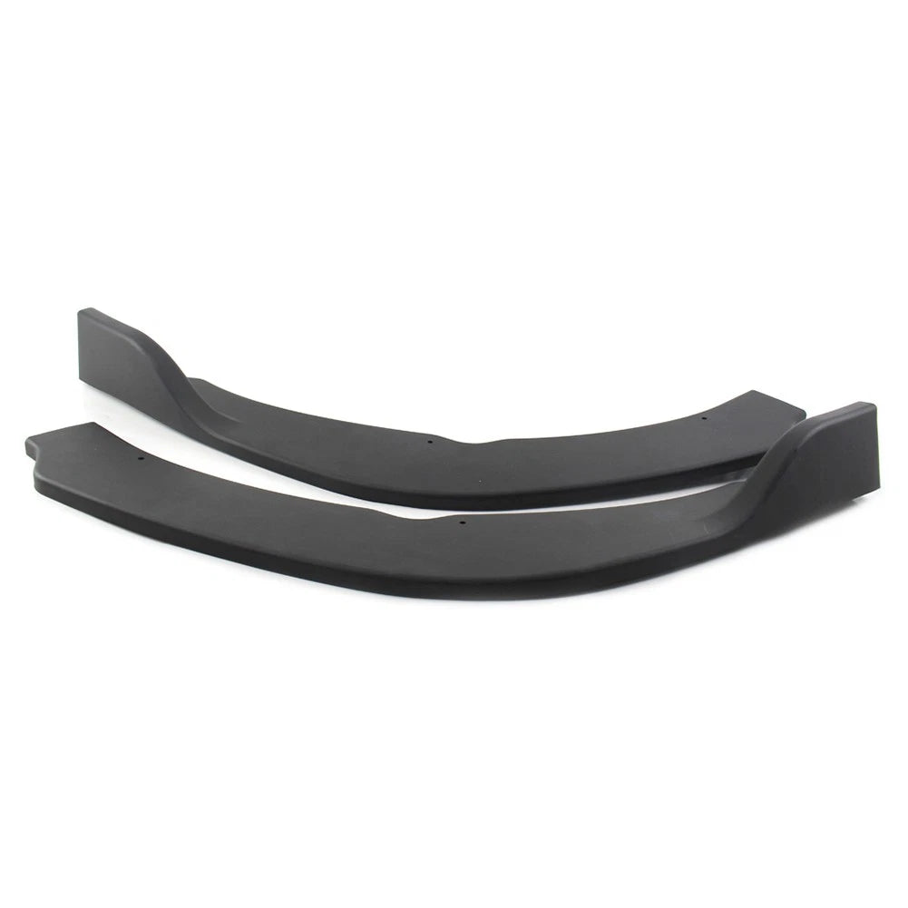 Matte Black Front Bumper Lip Chin Spoiler Splitter for Toyota Camry 2018-2020
