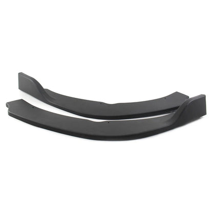Matte Black Front Bumper Lip Chin Spoiler Splitter for Toyota Camry 2018-2020