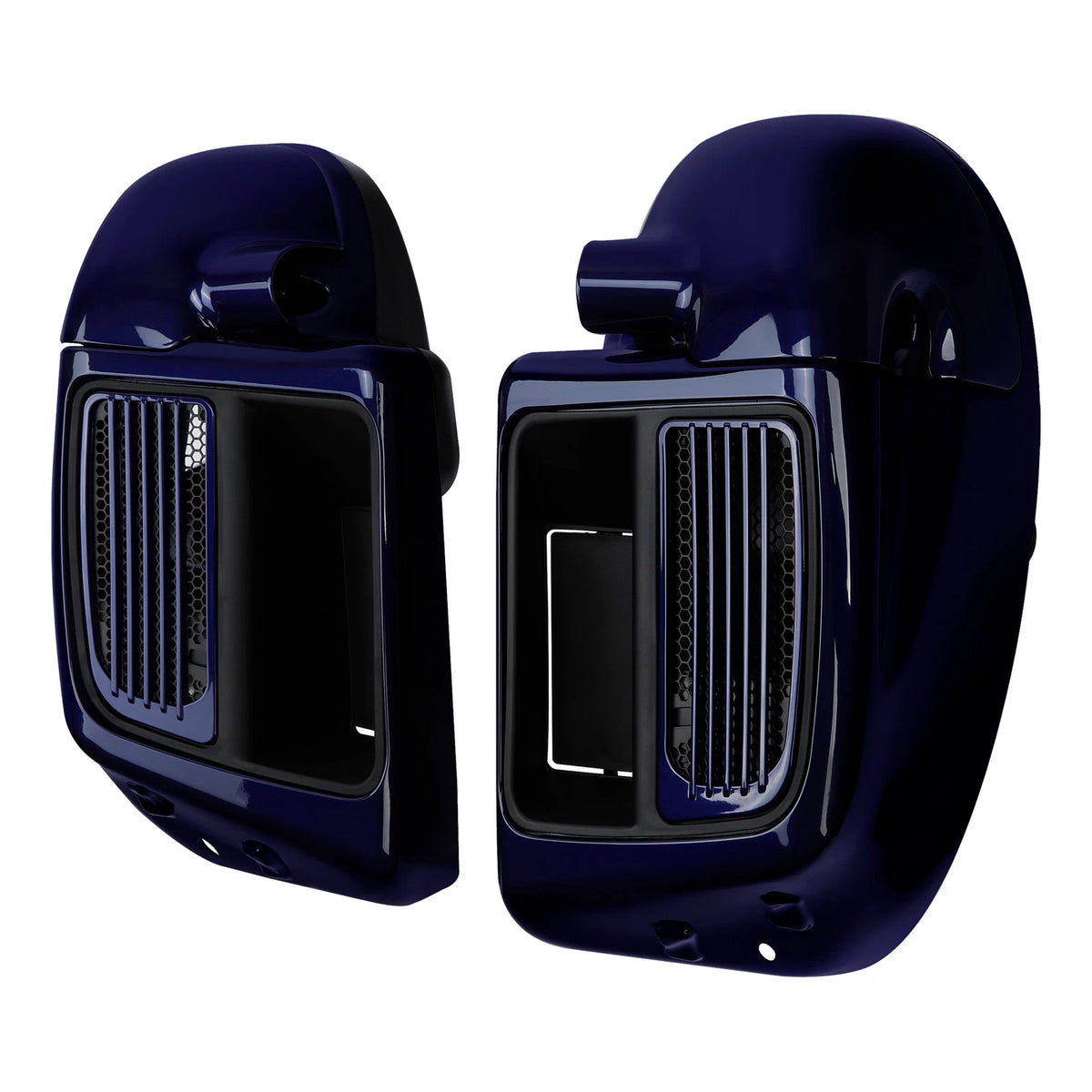 Lower Vented Fairing Fit For Harley Street Glide 14-25 Zephyr Blue/Black Sunglo