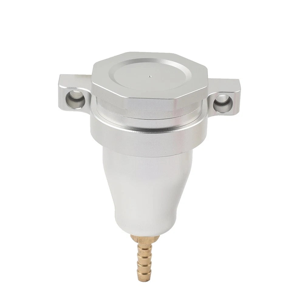 Silver Upgraded Billet Hydraulic Clutch Reservoir w/O-Ring Application Universal