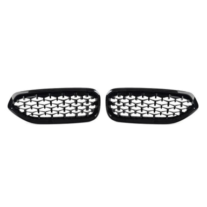 Meteor Style Front Bumper Center Kidney Grille Grill Fit BMW Z4 G29 20I 30I M40I