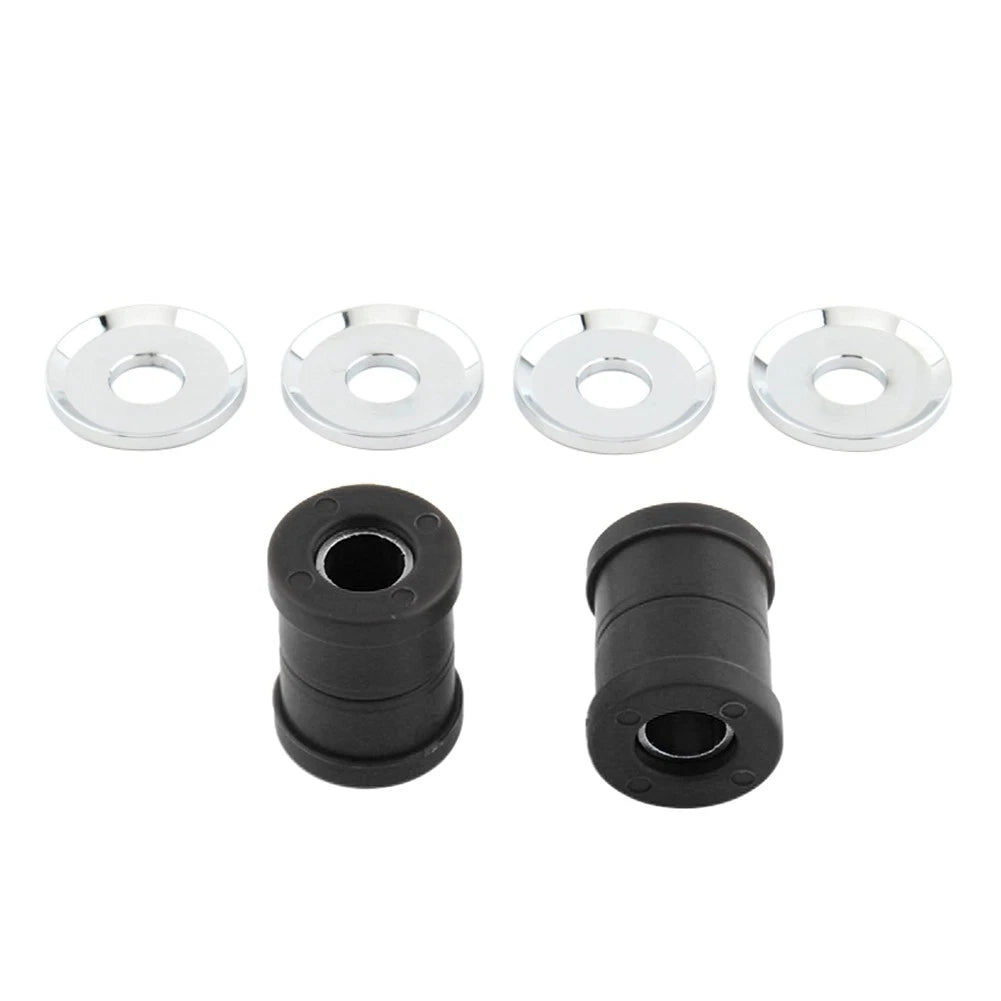 2x Polyurethane Handlebar Riser Bushings For Harley Softail Dyna Sportster XL