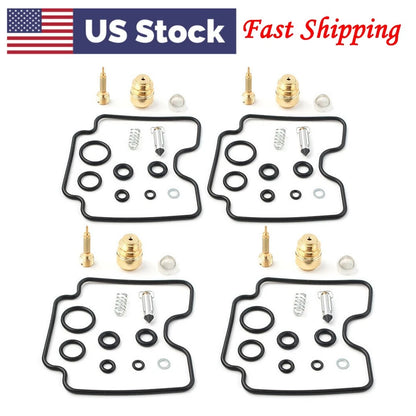 4 For Suzuki GSF1200 S Bandit 2001-2005 Carburetor Rebuild Kit Plunger Diaphragm