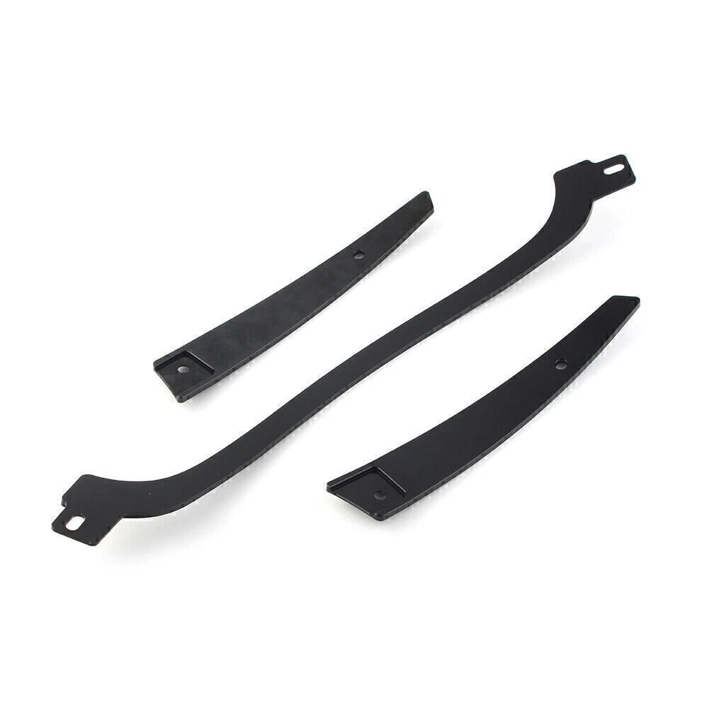 Split Windshield Trim Kit Fit for Harley Touring Road Glide FLTRX 2015-2016 Pair