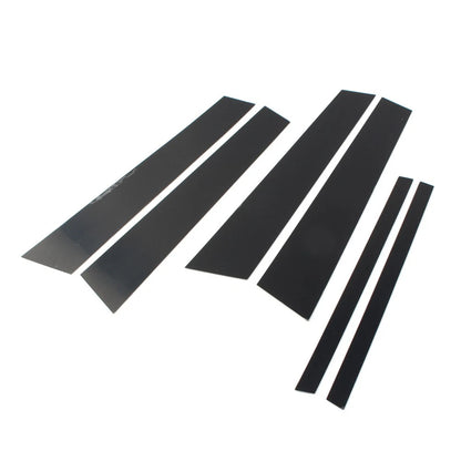 6 Pcs Door Window Trim Pillar Posts Decoration Cover For BMW X1 E84 2011-2015