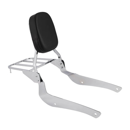 Sissy Bar Back Rest Luggage Rack Fit For Suzuki Intruder/Volusia VL800 2001-2011