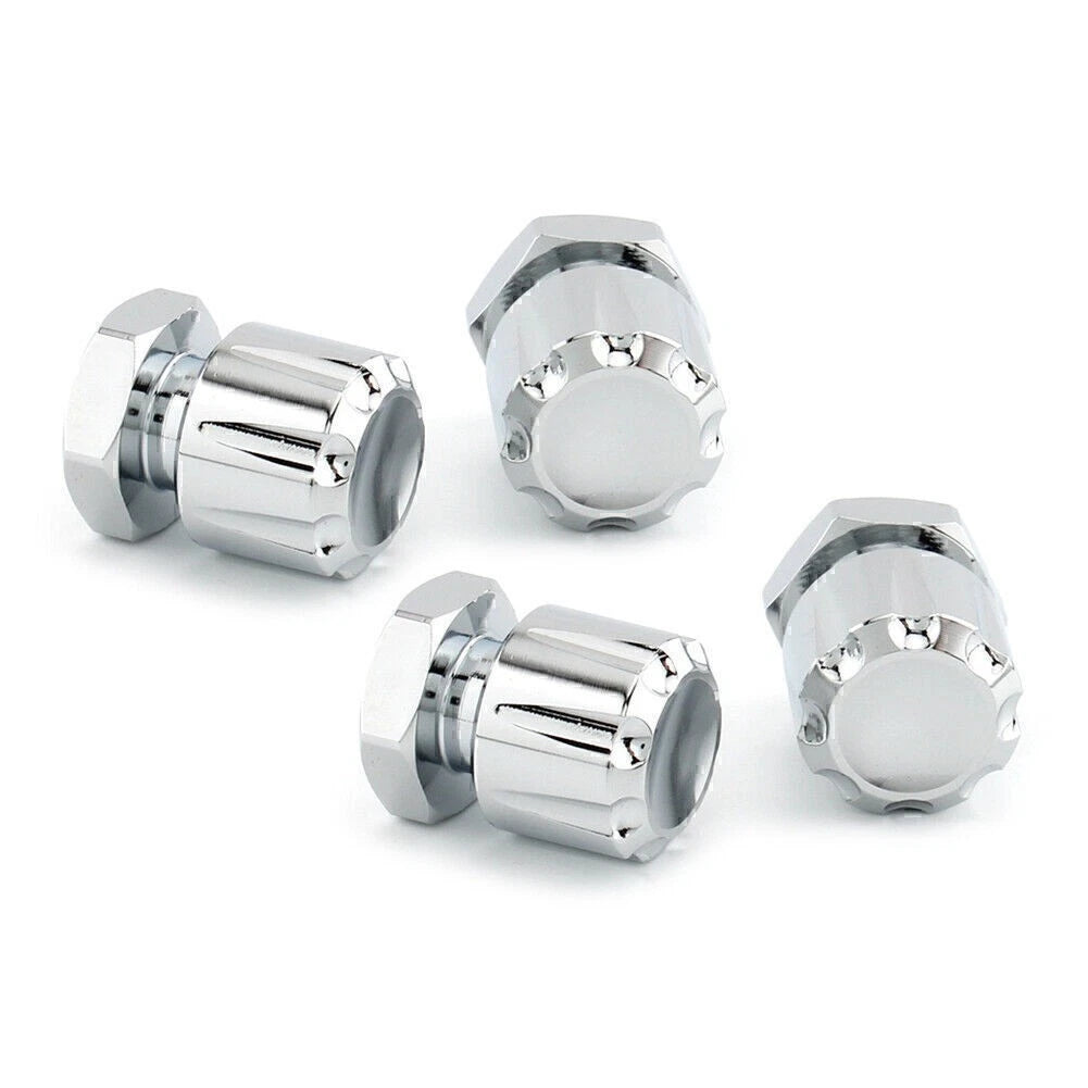 Fit Harley Road King Road Glide Softai Fat Boy Solo Mounting Nuts Bolts Chrome