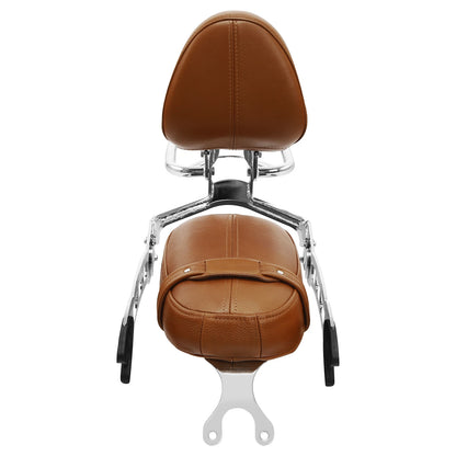 Passenger Seat Backrest Sissy Bar W/ Rack For Indian Scout 15-24 Sixty ABS 19-20
