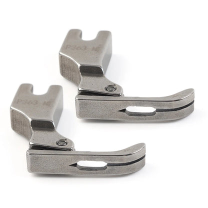 2pcs P363-NF Narrow Zipper Foot For Needle Feed Sewing JUKI DLN-415 DLN-5410
