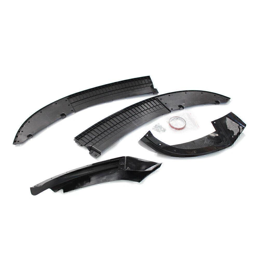 Front Bumper Lip Carbon Fiber Fit for BMW F32 F33 F36 4 Series M Sport 2014-20