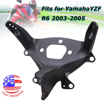 Headlight Upper Stay Fairing Bracket For Yamaha YZF R6 YZFR6 03-05 YZFR6S 06-09