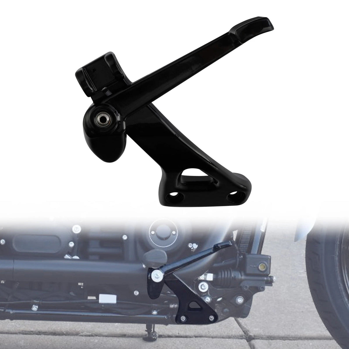 Mid Controls Brake Side Fit For Harley Sport Glide Fat Bob FLSB FXFB FXFBS 18-24