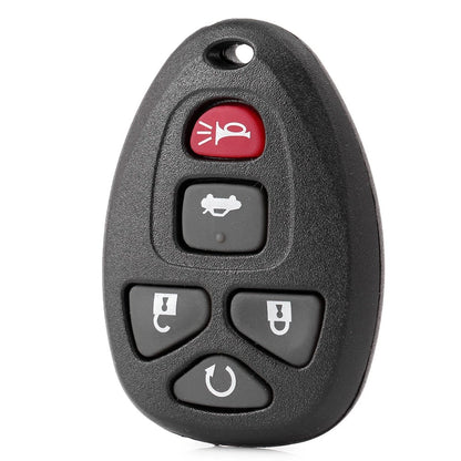 5 Buttons Remote Key Fob Case Shell for Chevrolet Malibu Pontiac G6 KOBGT04A US