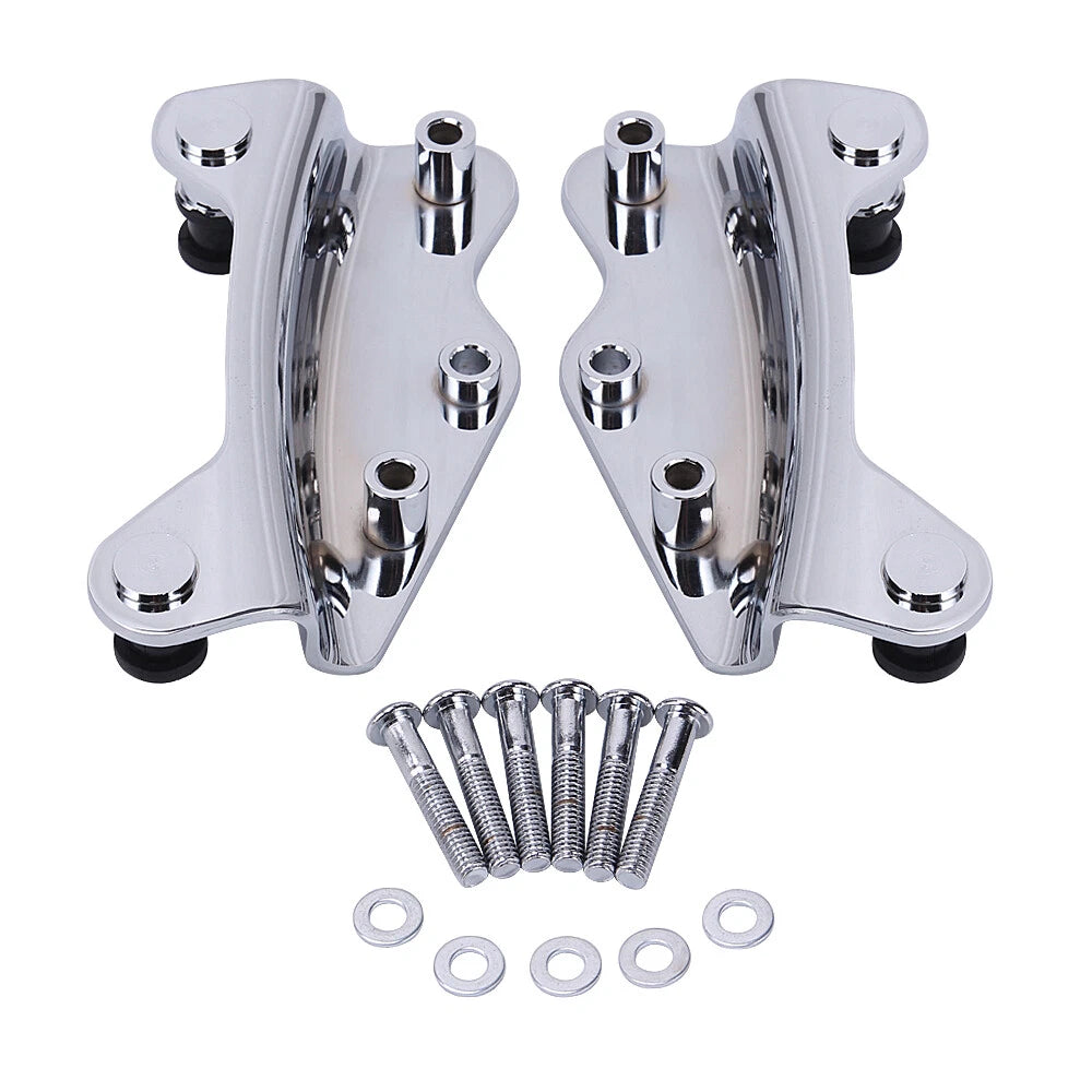 4 Point Docking Hardware Kit For 2009-2013 Harley Touring Road King Street Glide