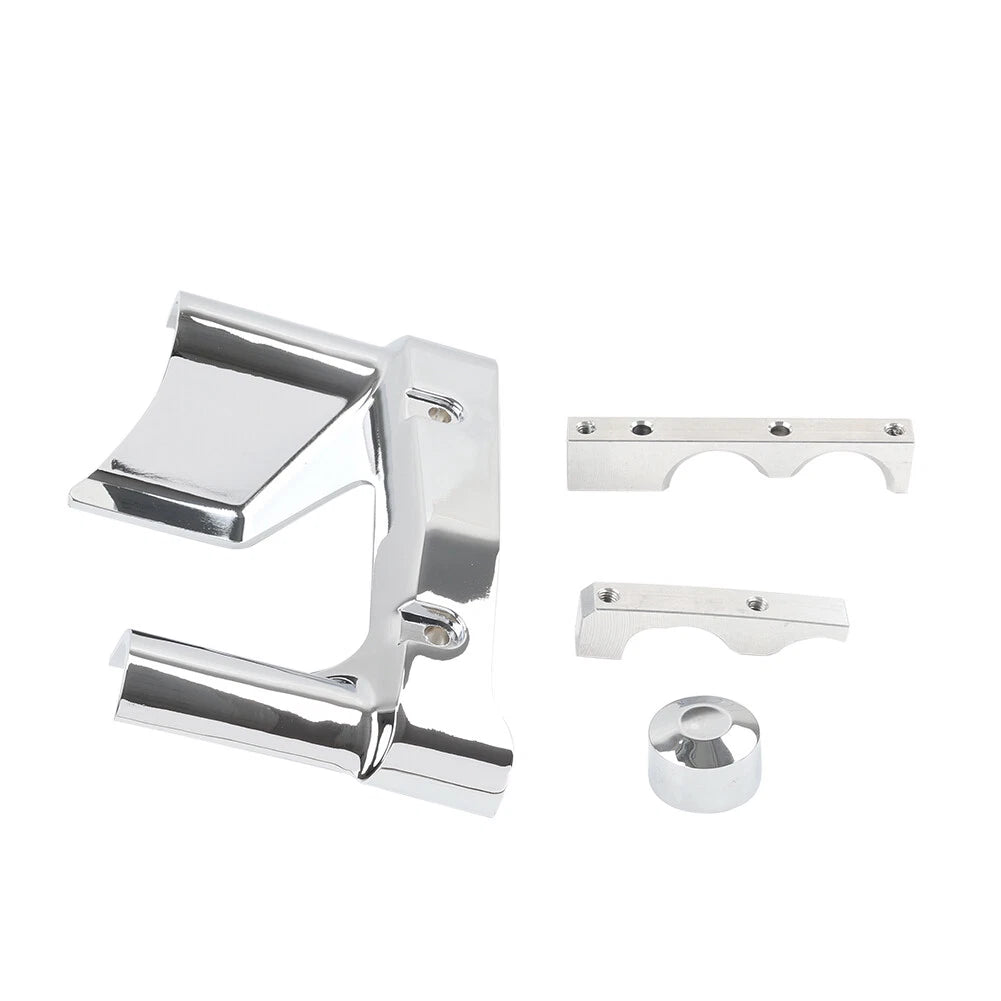 Nacelle Oil Line Cover Chrome For Harley Softail FXST Fat Boy FLSTF Night Train
