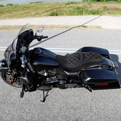 Driver Passenger Pillion Seat Fit For Harley Touring Street Road Glide 09-23 20