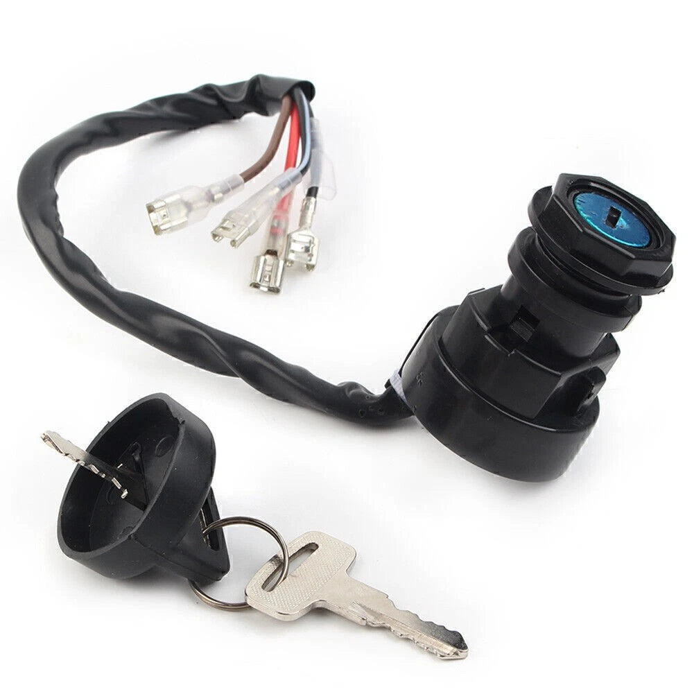 Ignition Switch w/ Key For Polaris Trail Boss 250 350 2X4 4X4 1989-1995