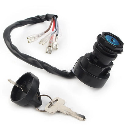 Ignition Switch w/ Key For Polaris Trail Boss 250 350 2X4 4X4 1989-1995