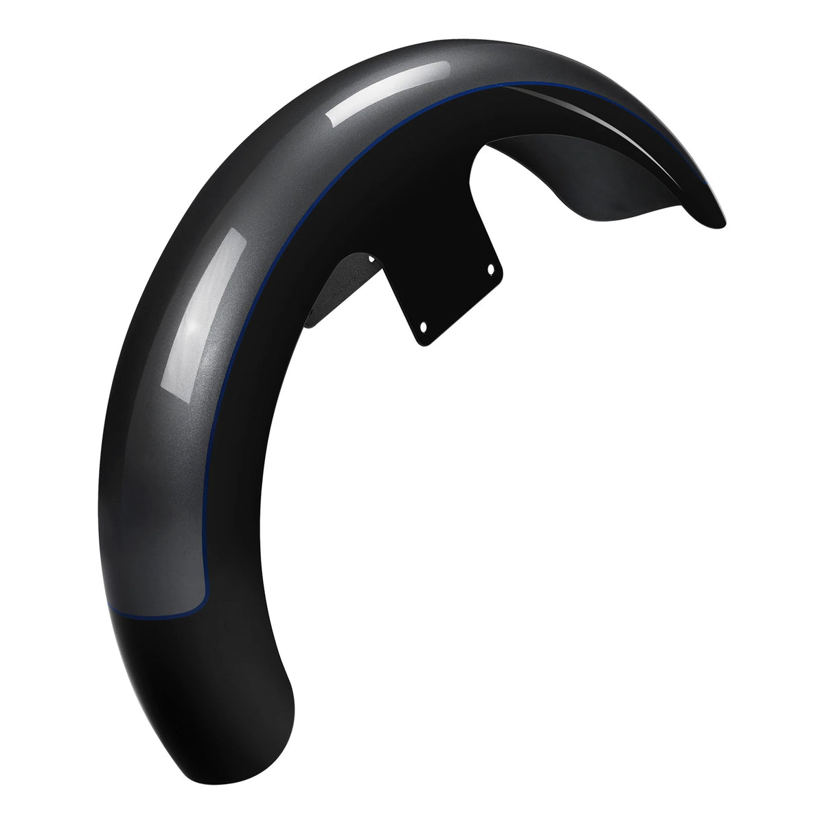 21" Front Fender For Harley Touring 14-24 23 Gauntlet Gray Metallic/Vivid Black
