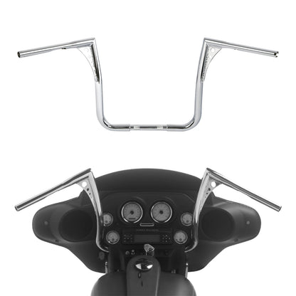15" Rise 1.25" Ape Hanger Handlebar For Harley Electra Glide FLHT 1982-13 Chrome