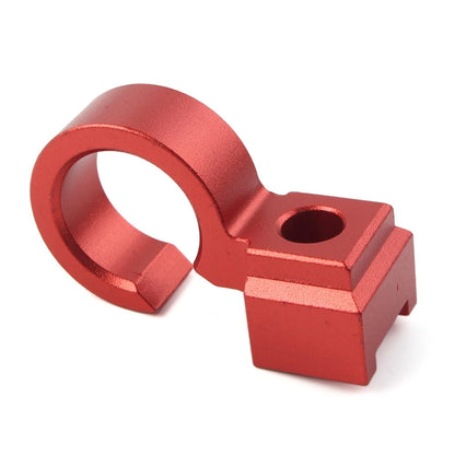 Red Front Break Hose Line Clamp Guide CNC Alloy For Suzuki DRZ400SM 2005-2022