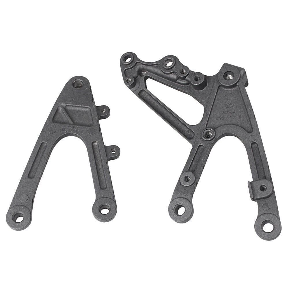 Motorrad Front Foot Peg Step Frame Fittings Assembly Kit For Yamaha YZF R1 07-08