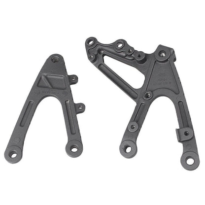 Motorrad Front Foot Peg Step Frame Fittings Assembly Kit For Yamaha YZF R1 07-08