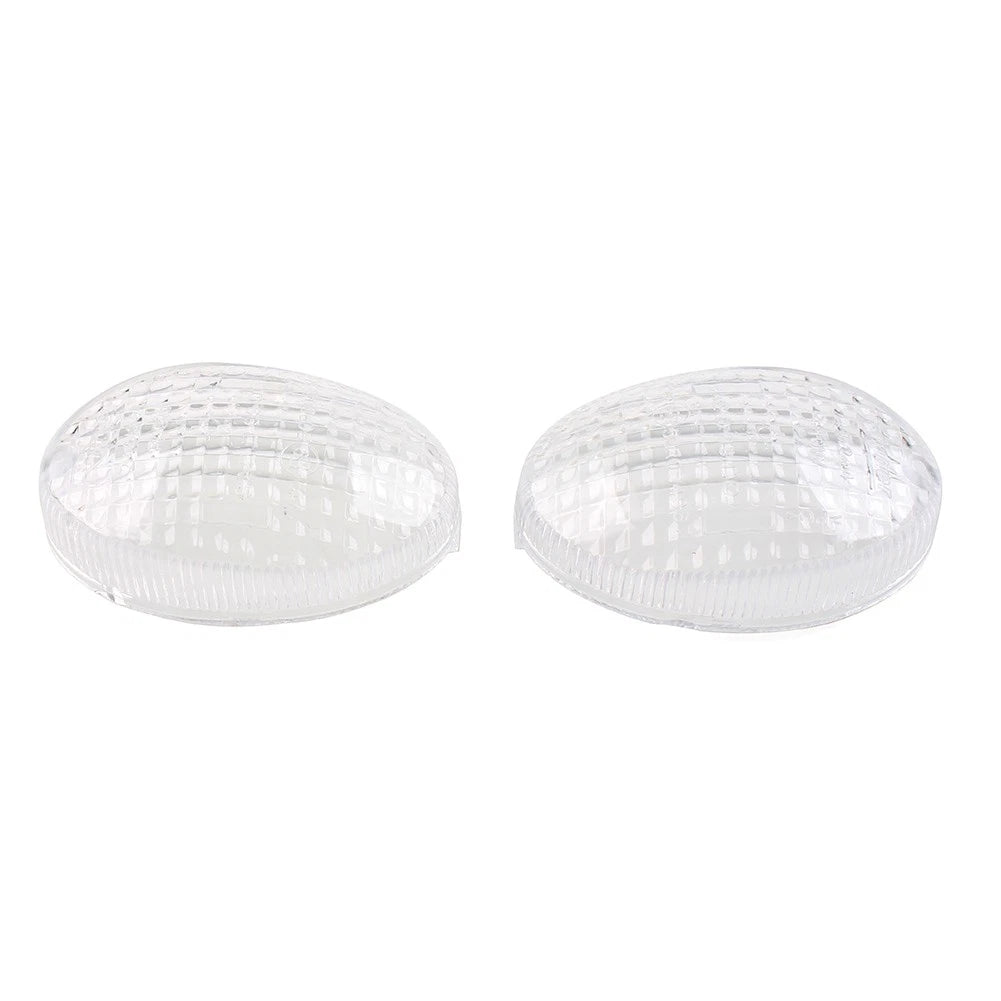 2x Motorcycle Turn Signal Light Lens Fit KAWASAKI EX250R NINJA 250R Vulcan Clear