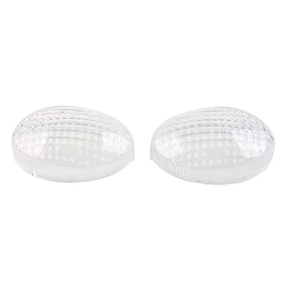 2x Motorcycle Turn Signal Light Lens Fit KAWASAKI EX250R NINJA 250R Vulcan Clear