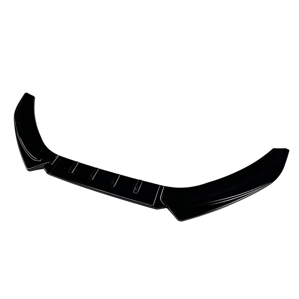 Glossy Black Front Bumper Lip Splitter For Audi A4 S4 B8.5 2013-2016