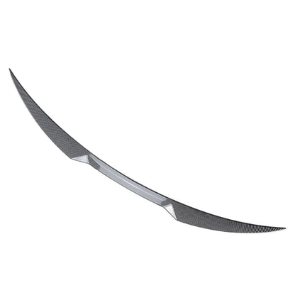 1 Pcs Rear Trunk Spoiler Wing For Alfa Romeo Giulia 2015-2023 Carbon Fiber Black