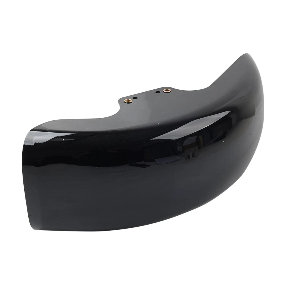 Vivid Black Front Mudguard Cover Fit for Harley-Davidson Softail Fat Boy 2018-24