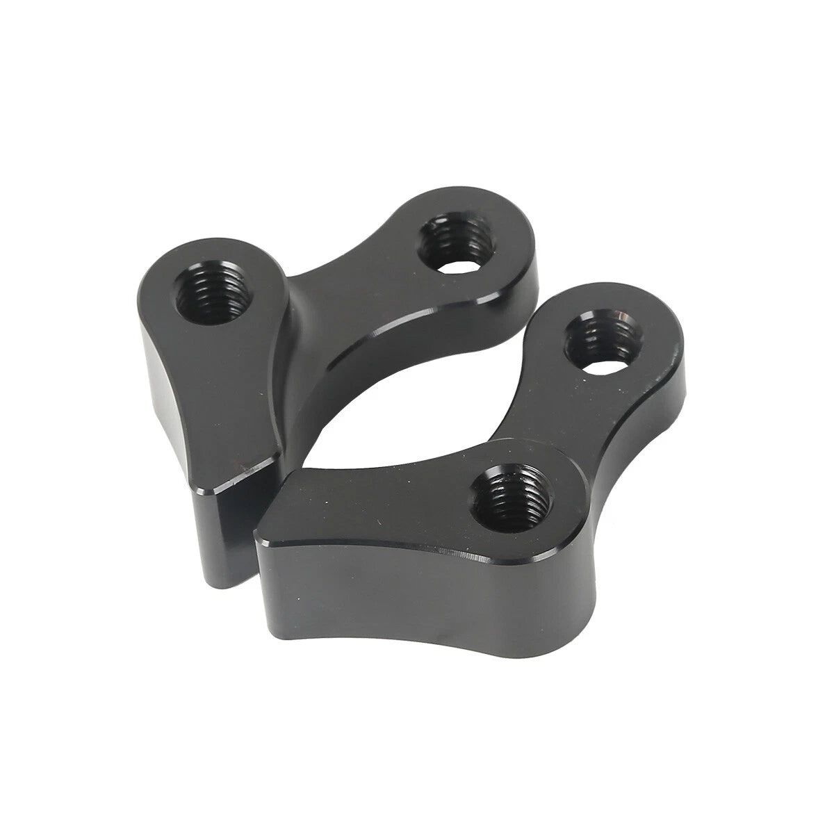 Black Adjustable 1" Rear Lowering Kit For Harley Dyna Street Fat Bob 1995-2005