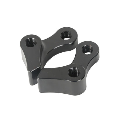 Black Adjustable 1" Rear Lowering Kit For Harley Dyna Street Fat Bob 1995-2005