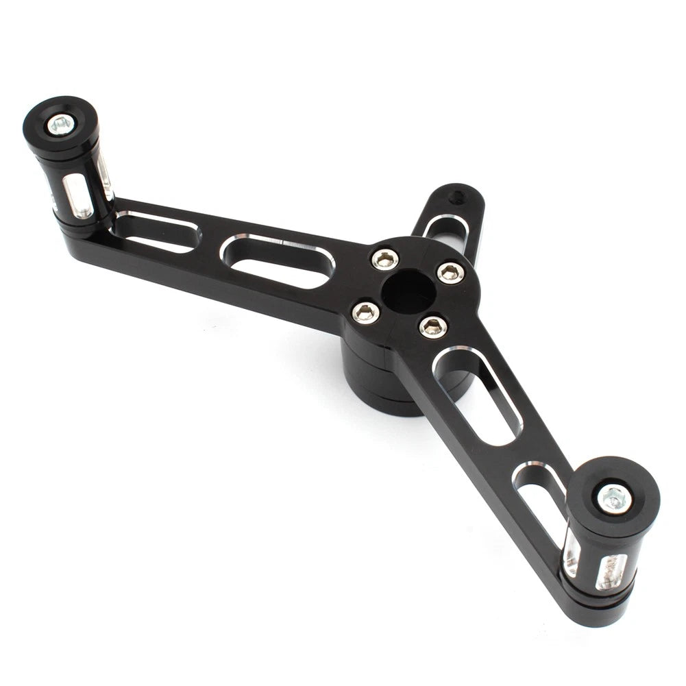 Front Foot Pegs Heel Toe Shifter Lever For Harley Sportster XL883 1200 Iron883 G