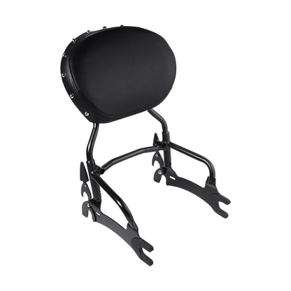 12" Backrest Sissy Bar Mount Spools Fit For Indian Chief Dark Horse 2016-2018 17