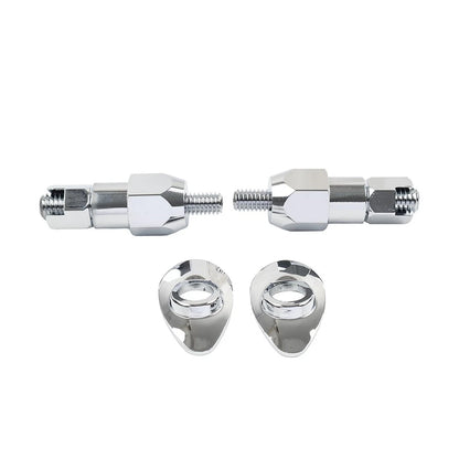 Rear Turn Signal Light Relocation Mount Kit For Harley Softail FXST FXSTS FXSTC