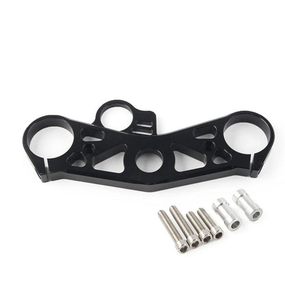 Lowering Triple Tree Front End Upper Top Clamp for YAMAHA YZF R6 2008-2016 Black