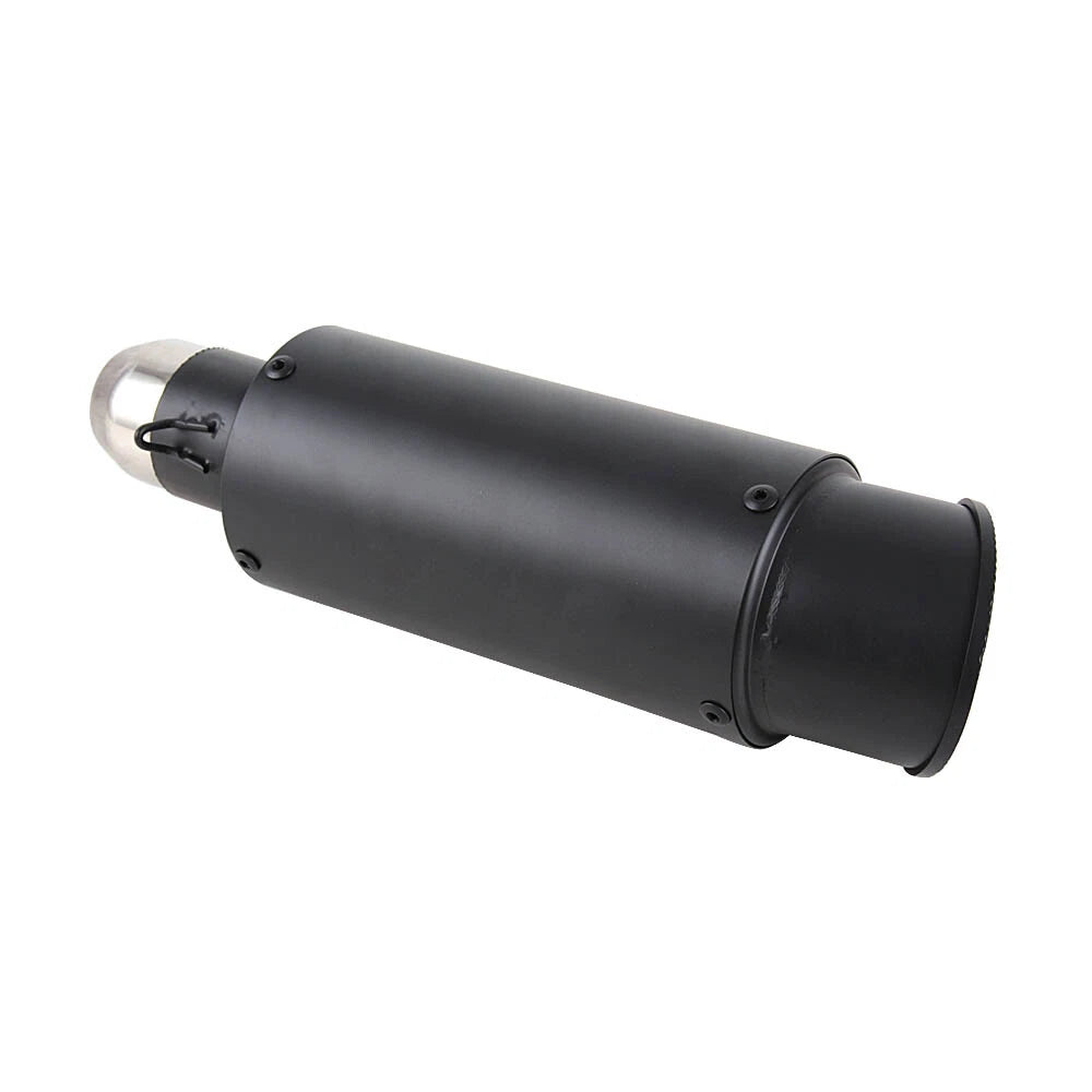 Slip on 38-51mm Exhaust Tips Muffler Tail Pipe Universal Motorcycle ATV Scooter