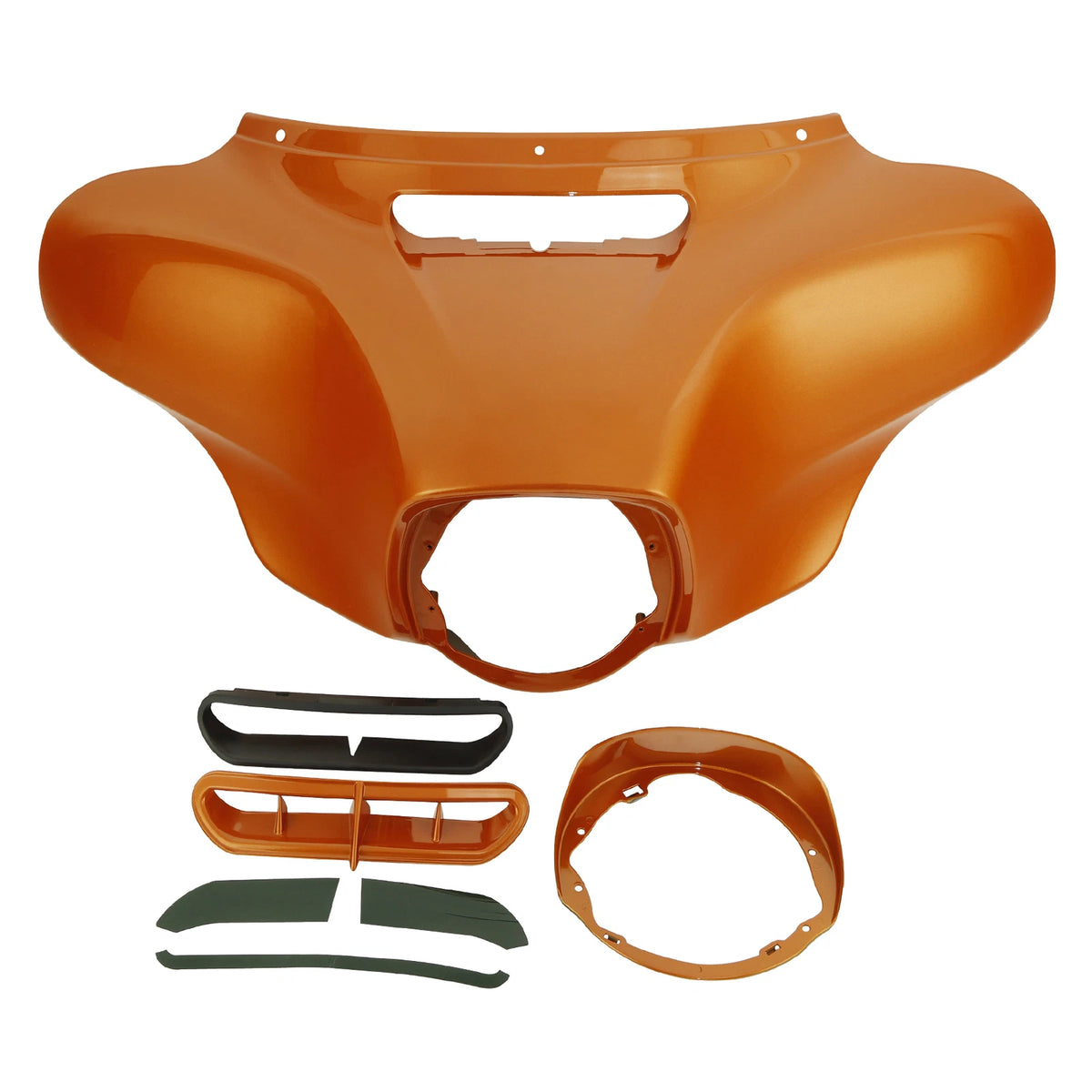 Batwing Outer Fairing For Harley Touring Street Tri Glide 14-23 22 Amber Whiskey