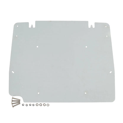 Matte Chopped Trunk Backrest Rack Plate Fit For Harley Touring Glide 2014-2025