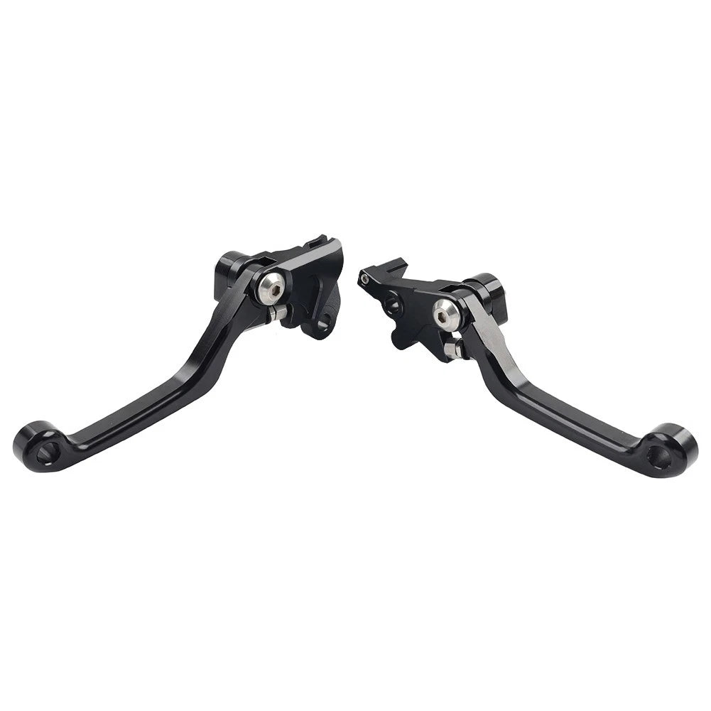 Pair Pivot Brake Clutch Levers For Kawasaki KLX 300SM KLX 250/S/SF KLX150L Black