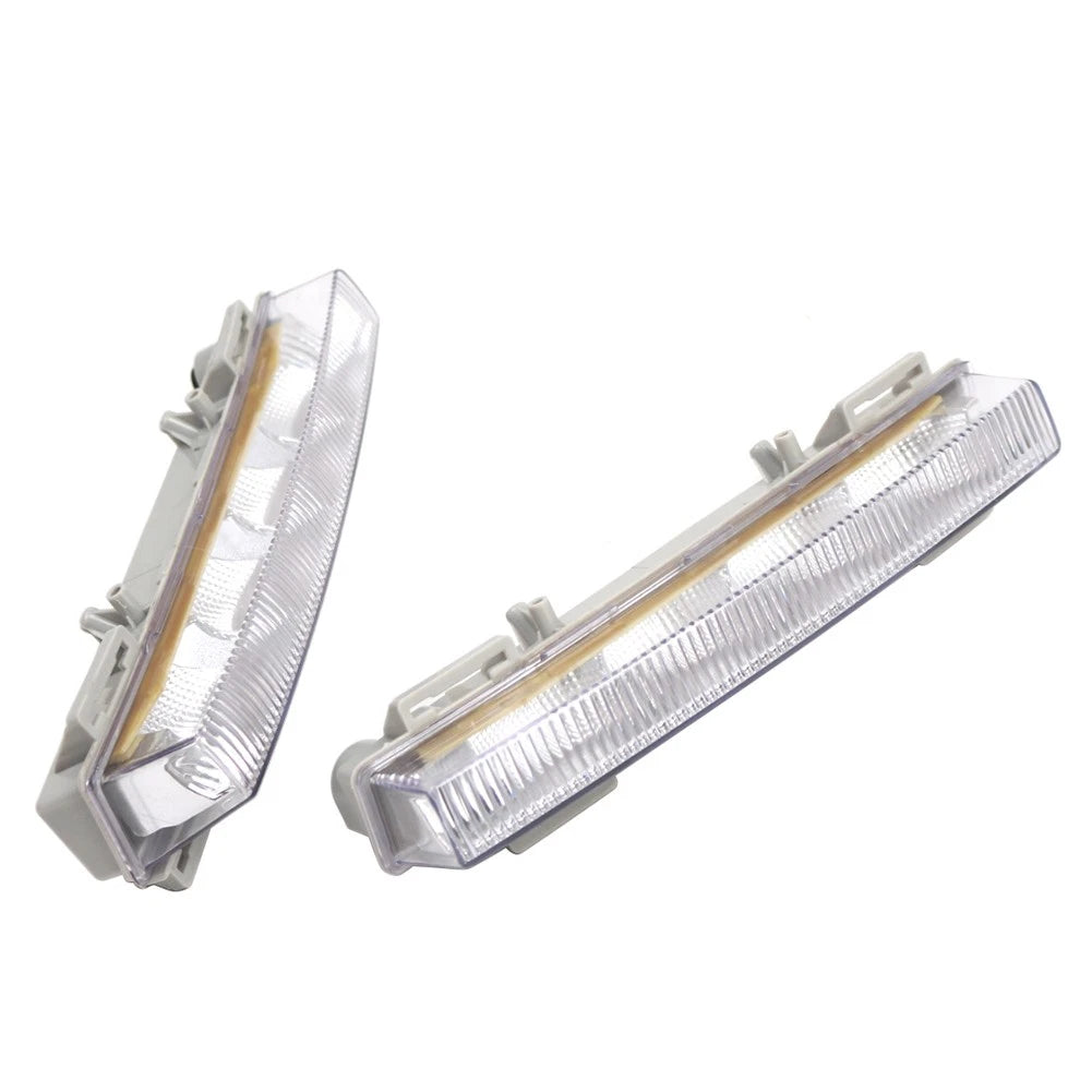 2pcs Front Daytime Running Light For Mercedes Benz W166 ML550/ML63 2012-2015
