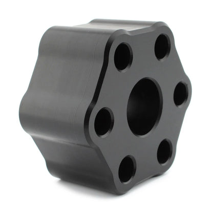 Black Solid Supercharger Coupler Isolator For Jaguar Land Rover 3.0L 2013-17