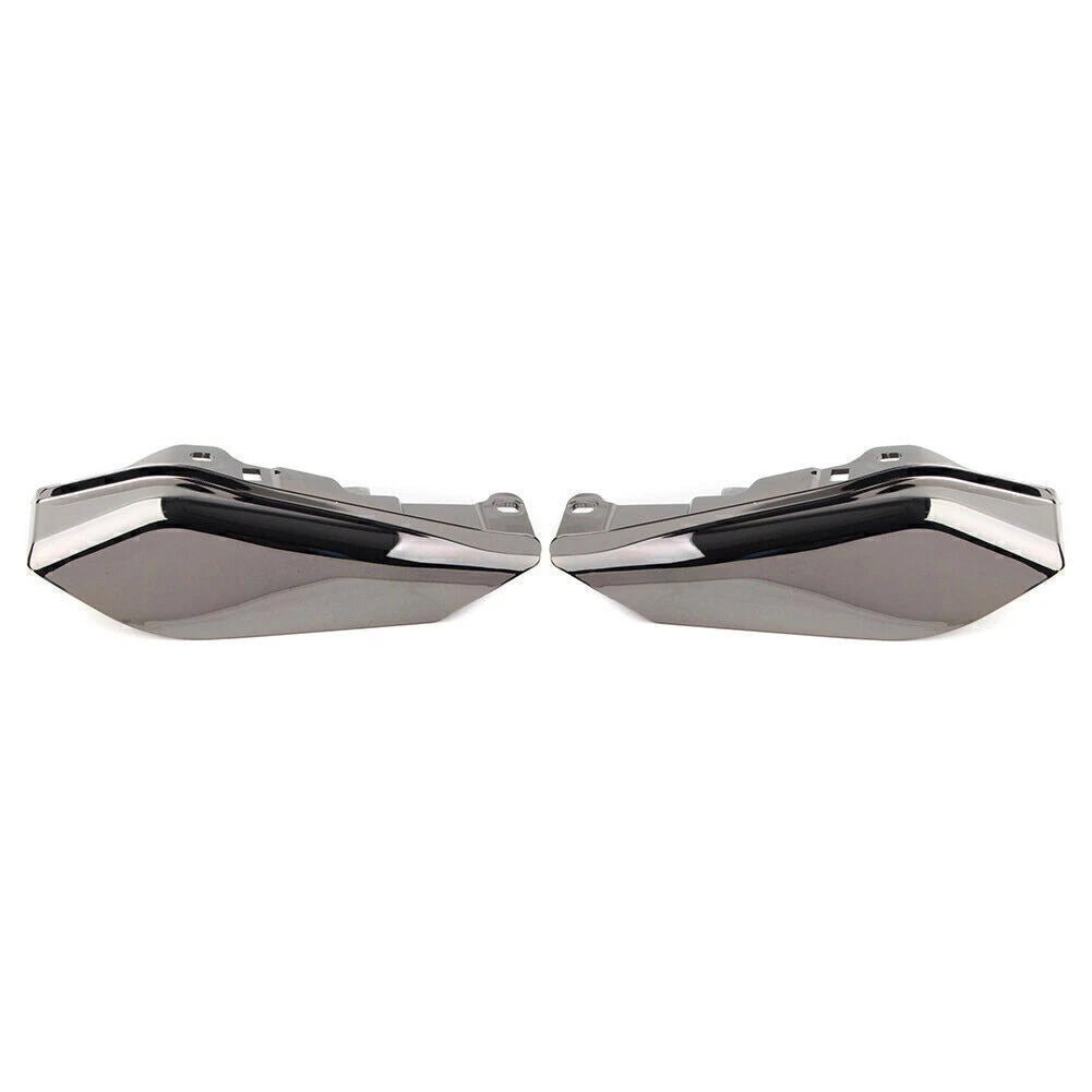 2PCS Heat Shield Mid-Frame Air Deflector Trim For Harley Street Glide 2009-2016