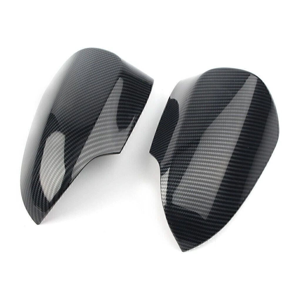 Fit Toyota Corolla 2014 - 2018 Carbon Fiber Side Door Mirror Wing Trim Cover 2PC