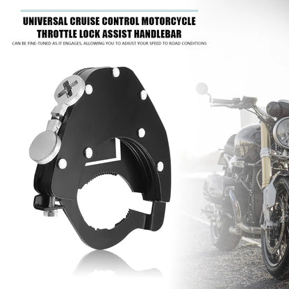 Universal Motorcycle Cruise Control Throttle Lock Assist Top Assist Kits