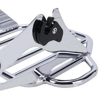 Detachable Two-Up Luggage Rack For Harley Road King Street Electra Glide 2009-Up