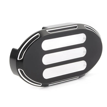 Black Aluminum Brake Pedal Pad Cover Footreats For Harley Sportster 883XL 1200XL